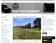 Tablet Screenshot of heavy-rescue.de